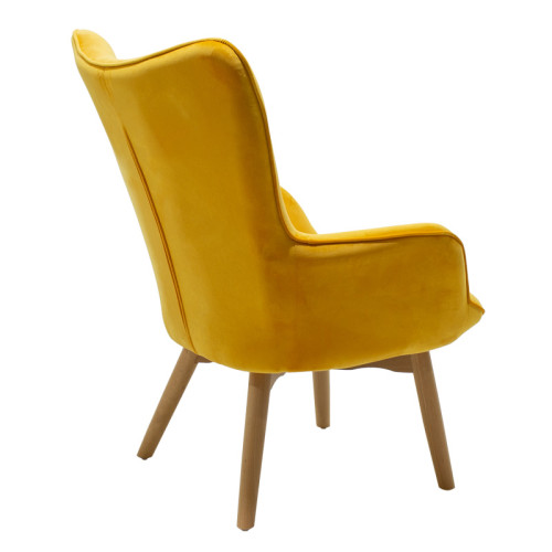 Armchair Kido 72x75x99 yellow DIOMMI 046-000003