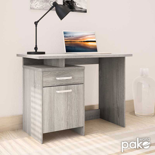 Desk Looney 100x55x75 gray DIOMMI 123-000085