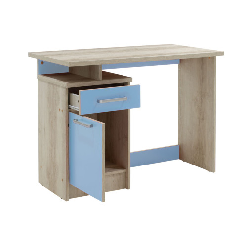 Children's desk Looney 100x55x75 castillo/blue DIOMMI 123-000080