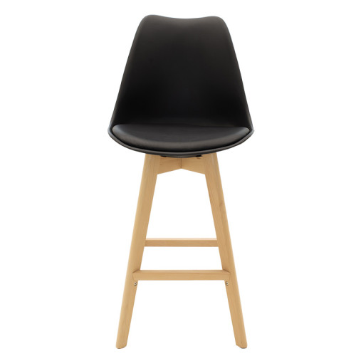 Bar stool Gaston DIOMMI PP-PU black