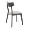 Chair Toto 45x48x78 grey/coal DIOMMI 097-000012