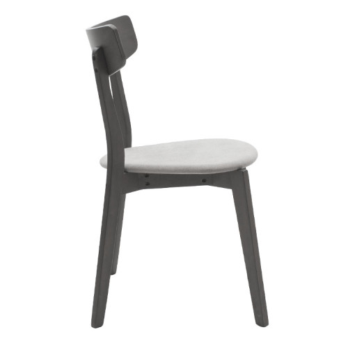 Chair Toto 45x48x78 grey/coal DIOMMI 097-000012