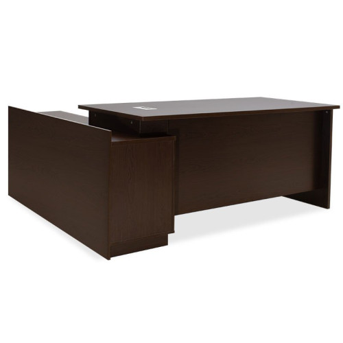 Proffesional L shaped corner desk Amazon DIOMMI sonoma 180x160x76cm