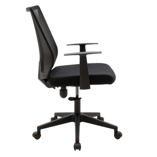 Office chair Ghost 61x56x110  black/black damask DIOMMI 069-000026