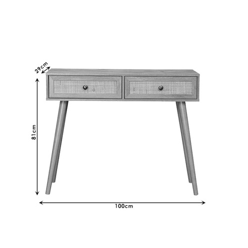 Console Oslo 100x29x81 sonoma DIOMMI 086-000001