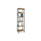 Bookcase PWF-0321 50x30,5x180 pine/black DIOMMI 071-000898