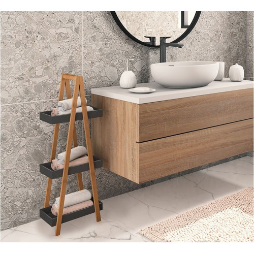 Floor shelf Nancy 30x18,5x82 pine DIOMMI 199-000053