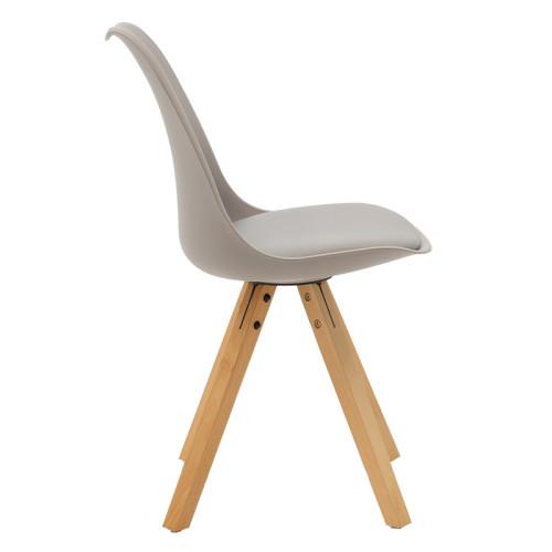Chair Caron 48x55x80 grеy DIOMMI 127-000011