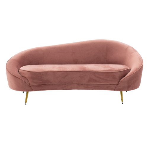 3-Seater sofa Amora 180x81x77 apple/gold DIOMMI 110-000043