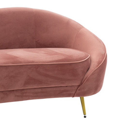 3-Seater sofa Amora 180x81x77 apple/gold DIOMMI 110-000043