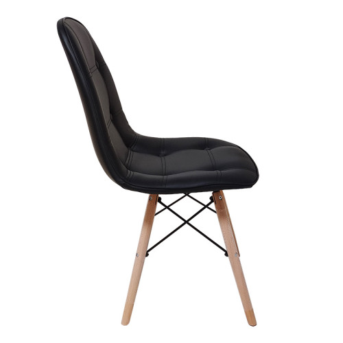 Chair Nile 55x47x82 black DIOMMI 127-000036