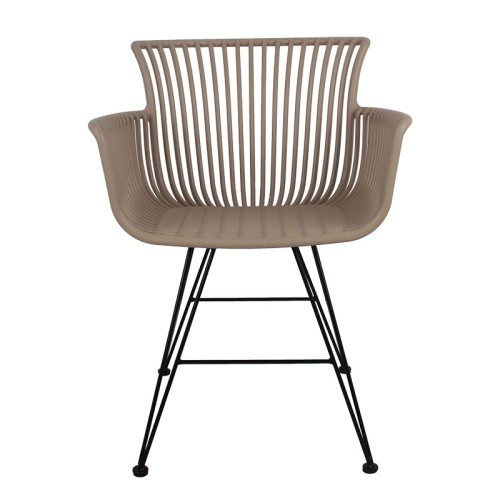 Chair Kit black metal/mocha DIOMMI 139-000016