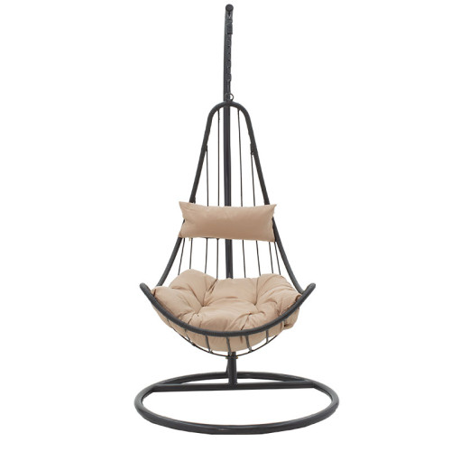 Swing Naama 104x125.5x200 black metal/beige DIOMMI 131-000001