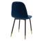 Chair Sila 44x51x88 blue/black DIOMMI 127-000060