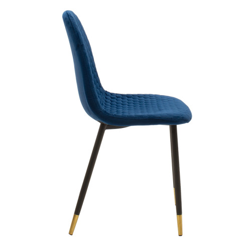 Chair Sila 44x51x88 blue/black DIOMMI 127-000060