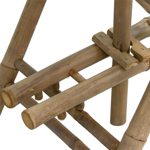 Folding table Nando 114x100x75 natural bamboo DIOMMI 141-000016