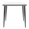 Naoki table 80х80х78 black/grey/glass DIOMMI 140-000002