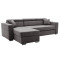 Corner sofa Lura 255x162x90 anthracite DIOMMI 166-000006