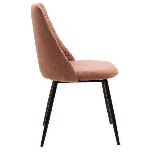 Chair Giselle 52x51x82 apple/black DIOMMI 096-000022