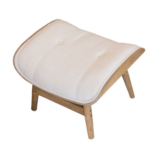 Mirto stool 63x50x46 walnut/ecru DIOMMI 167-000004