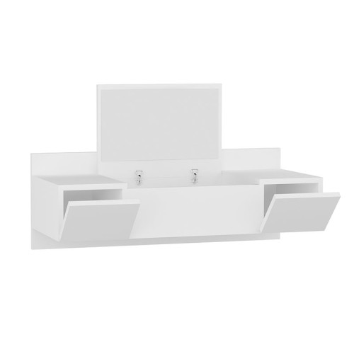 Dressing table with mirror Tabia 100x39x33 white DIOMMI 120-000126