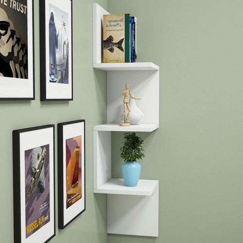 Wall shelf Insta 25x25x105,5 white DIOMMI 120-000171