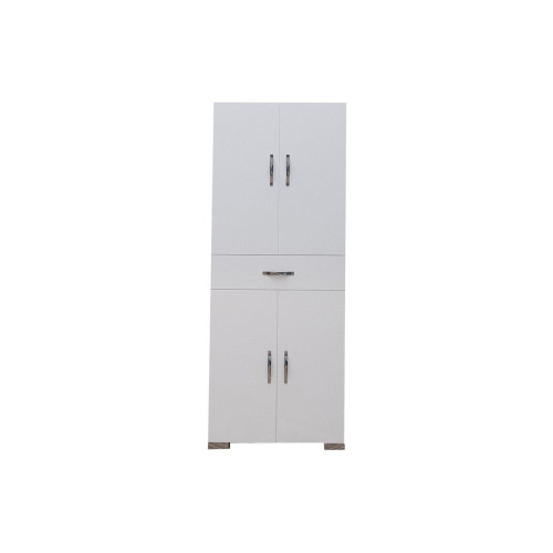 Wardrobe Milou 59x34.5x140 white DIOMMI 120-000196