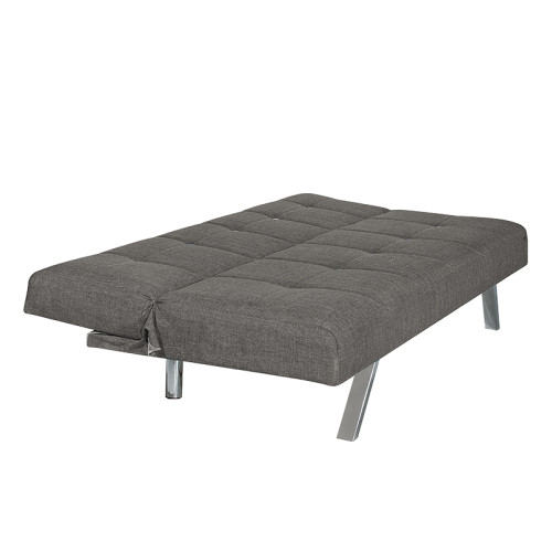 3 seater sofa-bed Duana DIOMMI fabric gray 180x83x82cm