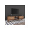 TV cabinet Sabian 180x35x48,5 walnut DIOMMI 182-000003