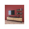 Living room set Kasia 180x35x48,5 black marble/oak DIOMMI 182-000009