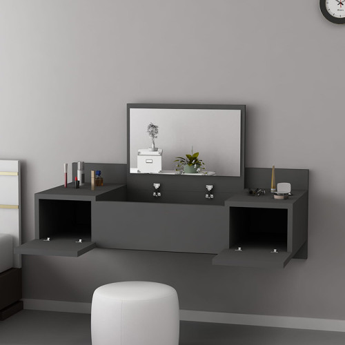 Hanging dressing table Tabia 100x39x33 anthracite DIOMMI 120-000230