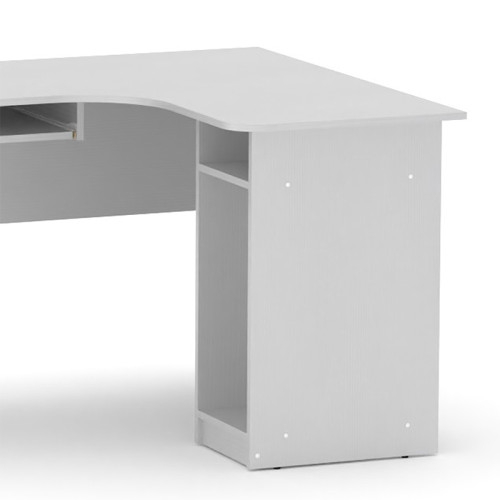 Ariele desk 160x110x75.5cm white DIOMMI 184-000040