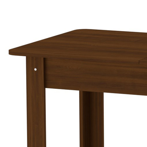 Dining table Quiin 120-174x70x73.5 walnut DIOMMI 184-000009