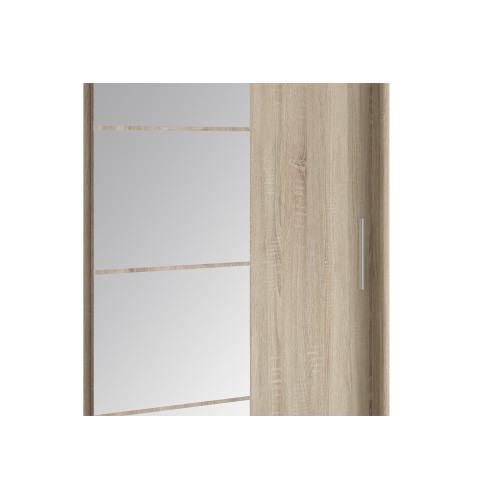 Wardrobe Elodie sonoma 200x61x216 DIOMMI 192-000024