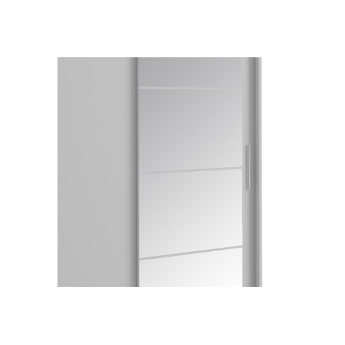 Wardrobe Elodie 180x61x216 white  DIOMMI 192-000023