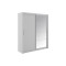 Wardrobe Elodie 180x61x216 white  DIOMMI 192-000023