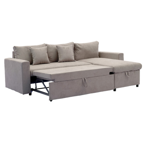 Sofa Lilian 225x148x81 beige DIOMMI 166-000018