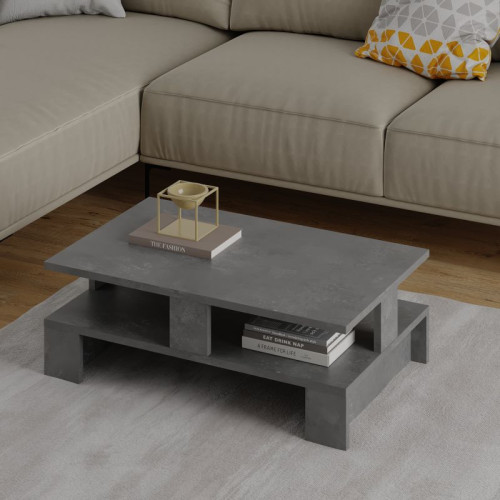 Coffee Table Mansu 80x50x27.5 grey  DIOMMI 119-001102