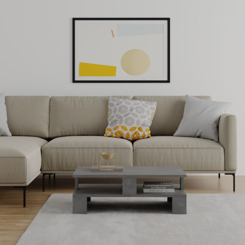 Coffee Table Mansu 80x50x27.5 grey  DIOMMI 119-001102