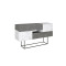 Buffet Roberta 145x40x82 grey/white marble DIOMMI 119-001103