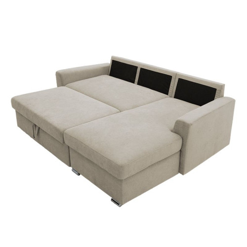 Sofa Belle 236x164x88 beige DIOMMI 165-000016