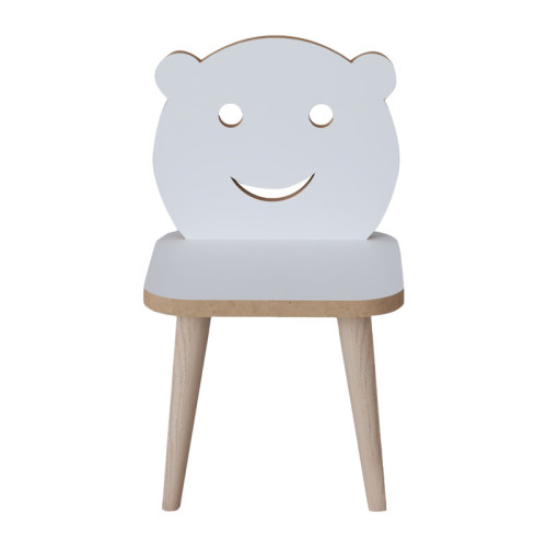  Children's chair Jerry 30x30x52 white DIOMMI 120-000289