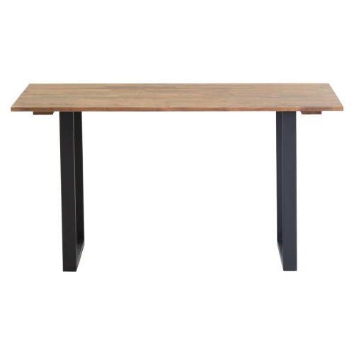 Sodade table 140x80x72,5 sonoma/black DIOMMI 197-000044