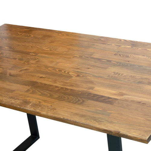 Sodade table 140x80x72,5 sonoma/black DIOMMI 197-000044