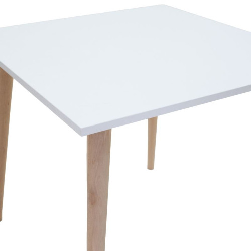 Table Blake 80x80x77 white/sonoma DIOMMI 197-000010