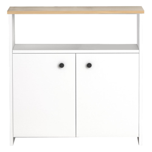 Entrance furniture Marcel 80x32x80  white oakDIOMMI 185-000070