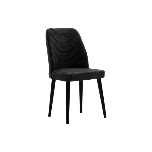 Chair Adeline 49x52x91 anthracite/black DIOMMI 190-000024
