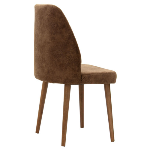 Chair Adeline 49x52x91 brown/walnut DIOMMI 190-000027