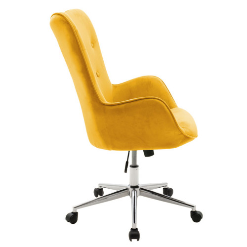 Office chair Kido 64x72x100 yellow DIOMMI 046-000018