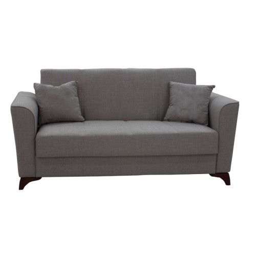 2-Seater sofa Asma 156x76x85 grey DIOMMI 213-000008